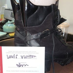 Louis Vuitton Platform desert boots